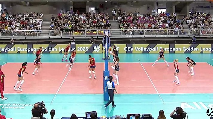 Voleibol - Liga Europea Femenina: España - Croacia