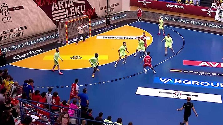 Balonmano - Copa del Rey. 1ª semifinal: Bada Huesca - Barça