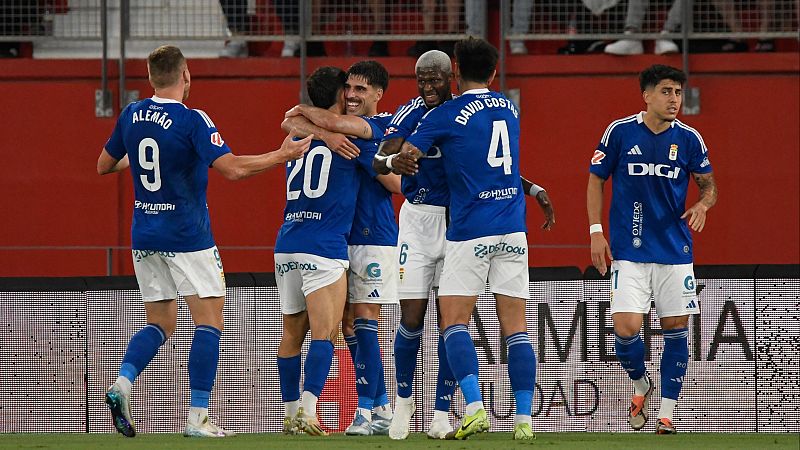 Almería - Oviedo: resumen de la ida de la semifinal de promoción a Primera | Ver