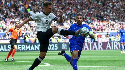 Mbapp� lidera a Francia para llevarse el tercer puesto de la Nations ante Alemania