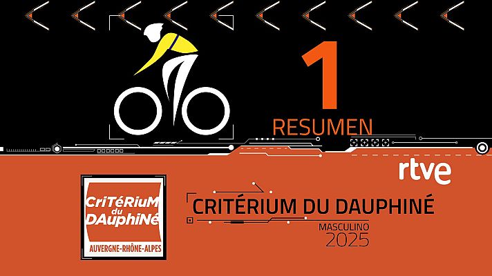 Ciclismo - Resumen de la etapa 1 del Critérium du Dauphiné 2025