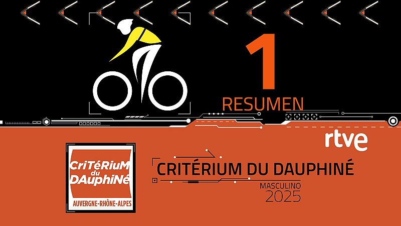 Resumen de la etapa 1 del Crtérium du Dauphiné 2025 - Ciclismo | Ver
