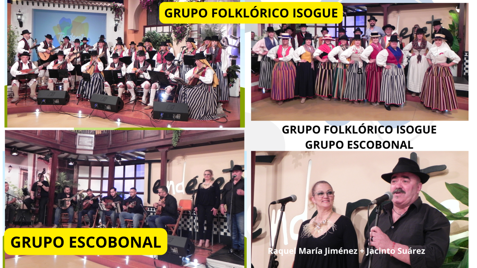 Tenderete - 08/06/2025 Grupo Folklórico Isogue + Grupo Escobonal - Tenderete | Ver