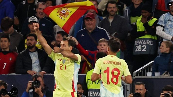 UEFA Nations League - Otra vez Oyarzabal: golazo para volver a poner a España por delante (1-2)