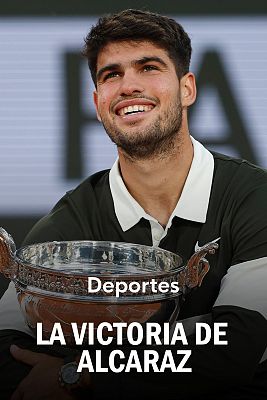 Los Deportes de La1 - Alcaraz gana a Sinner la épica final de Roland Garros 2025: vídeo con los mejores momentos