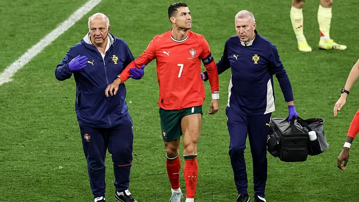 UEFA Nations League - Cristiano Ronaldo: "Noté molestias en el calentamiento, pero por Portugal hay que forzar"