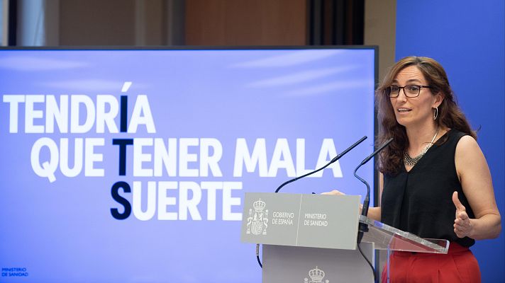 Telediario 1 - Sanidad lanza una campaña contra la sensación de inmunidad ante las ITS de los jóvenes