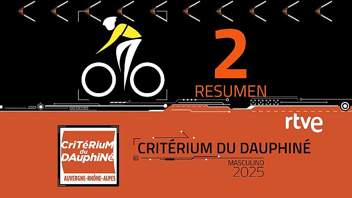 Ciclismo - Resumen de la etapa 2 del Critérium du Dauphiné 2025