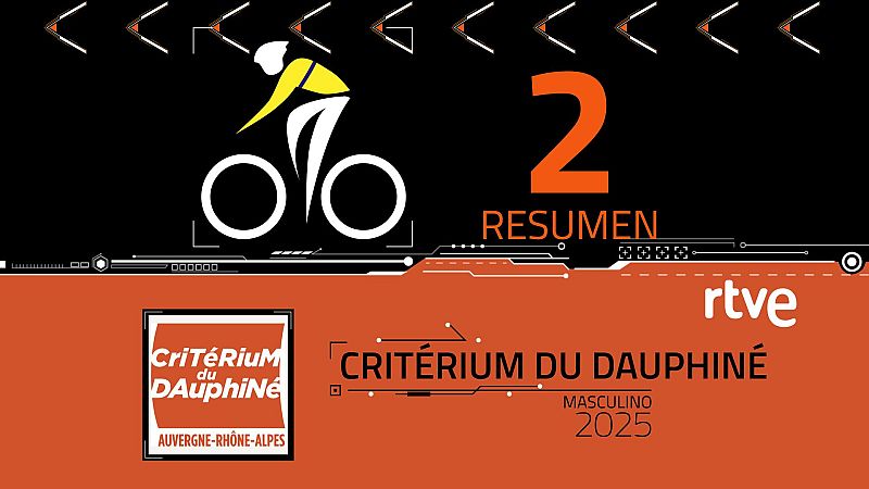 Resumen de la etapa 2 del Crtérium du Dauphiné 2025 - Ciclismo | Ver