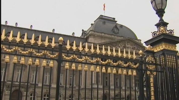 Telediario 1 - Polémica monárquica en Bélgica