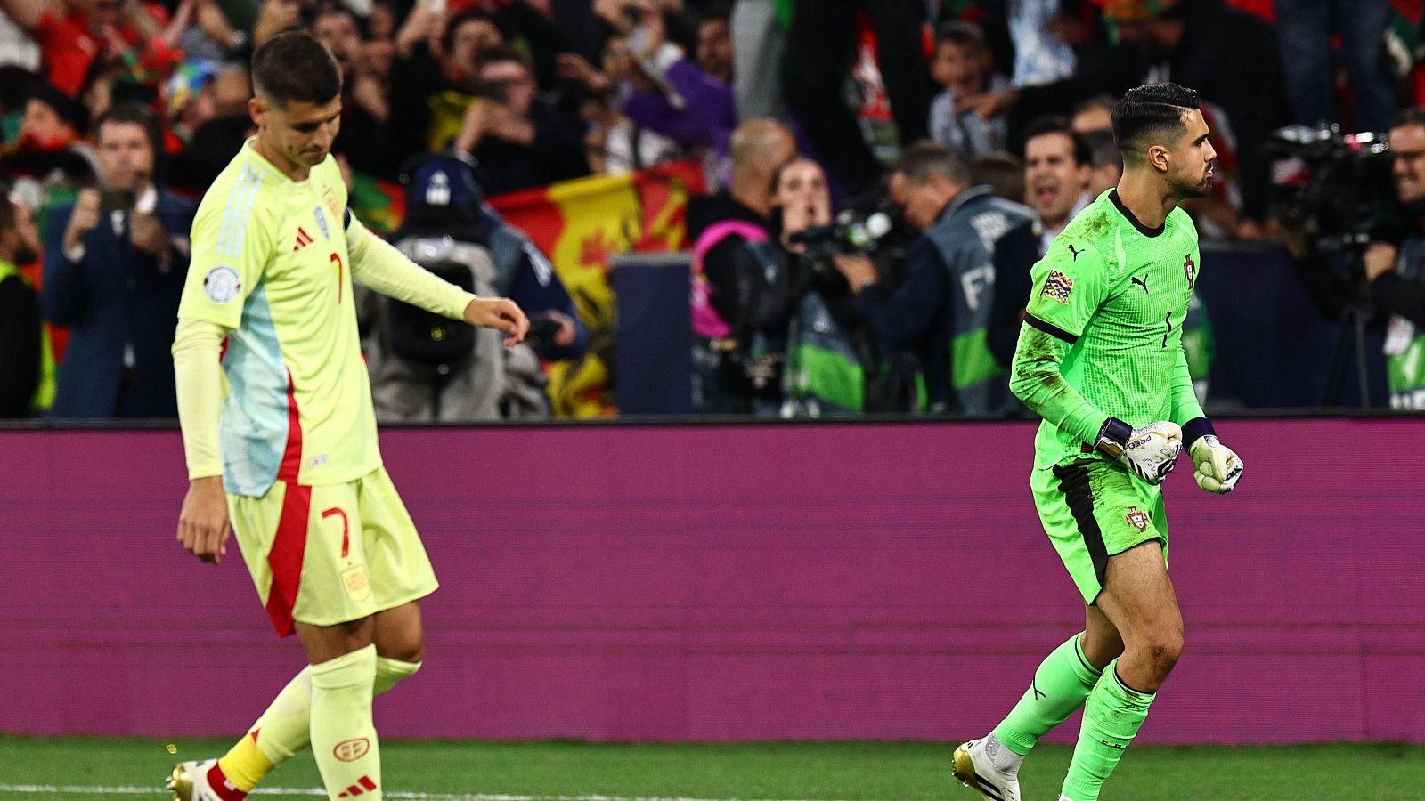 Álvaro Morata explica su penalti, De La Fuente asume responsabilidad - UEFA Nations League | Ver