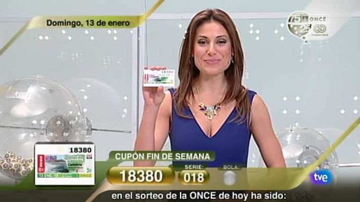 Sorteos ONCE - Sorteo ONCE - 13/01/13