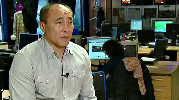 Telediario 1 - Talant Dujshebaev ve a España en semifinales