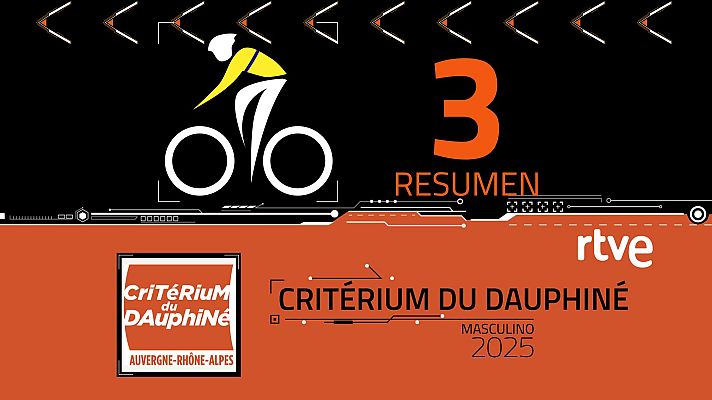 Ciclismo - Resumen de la etapa 3 del Critérium du Dauphiné 2025