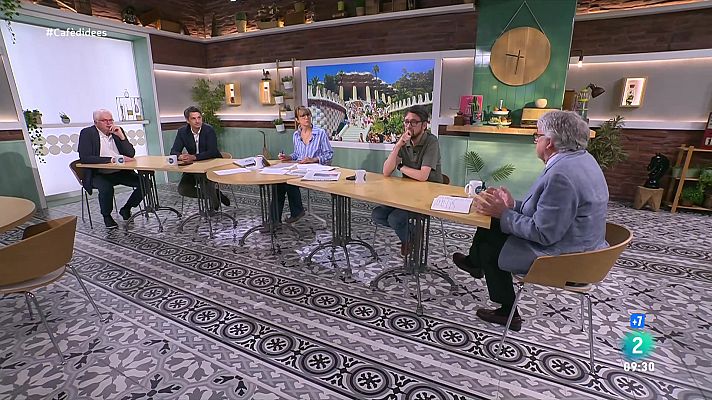 Cafè d'idees - Janet Sanz, l'ampliació de l'aeroport i 'Un menú tancat'