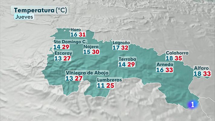 Informativo Telerioja - El tiempo en la rioja - 11-06-2025 - Ver ahora