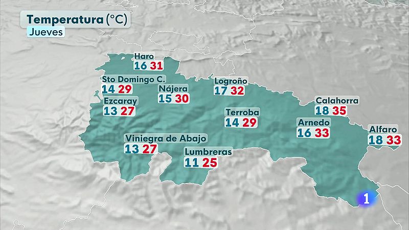 El tiempo en la rioja - 11-06-2025 - Ver ahora | Ver