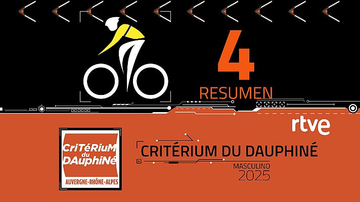  - Resumen de la etapa 4 del Critérium du Dauphiné 2025