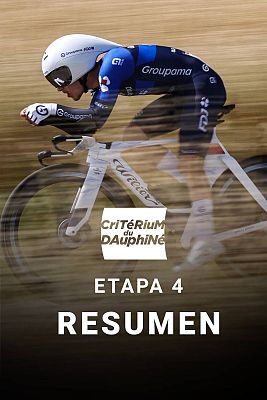  - Resumen de la etapa 4 del Critérium du Dauphiné 2025