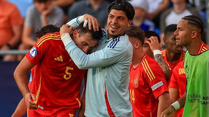 Fútbol - Europeo sub-21 | Tárrega da la victoria a España ante Eslovaquia con un gol en el 90'