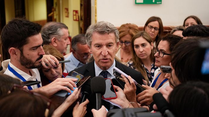 Informativo 24h - Feijóo cree "inadmisible" el caso Cerdán: "Empezaron robando en las primarias y no han parado de robar"