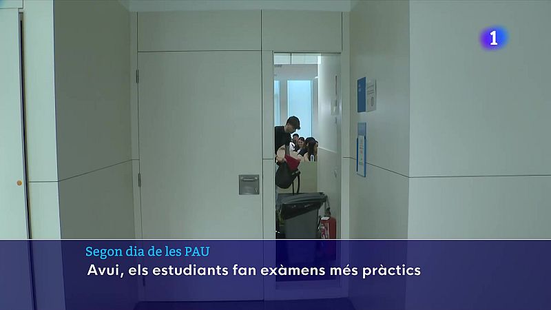 Segon dia de les PAU: toquen els exàmens més pràctics