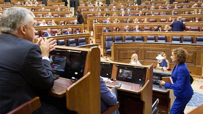 Especiales informativos - Feijóo ve "inadmisible" el caso Cerdán y los socios del Gobierno piden explicaciones a Sánchez