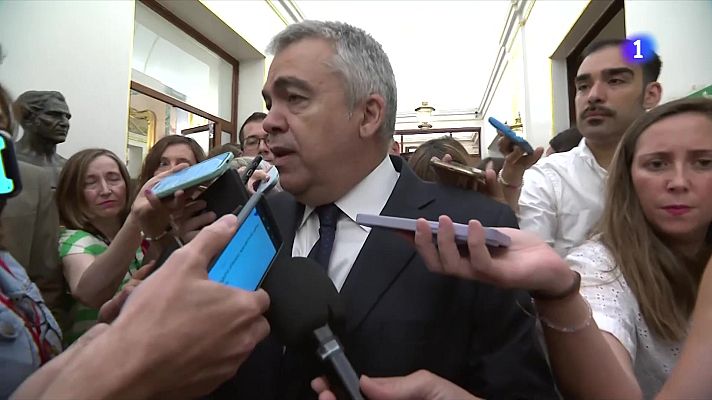 L'Informatiu - Santos Cerdán dimiteix i deixa l'acta de diputat