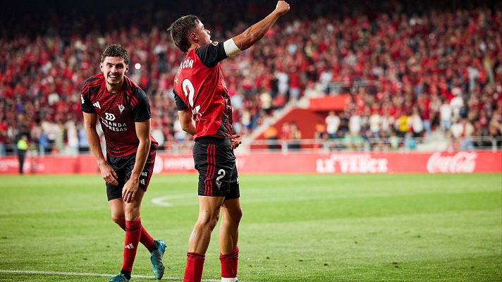 Resúmenes de LaLiga - Mirandés - Racing de Santander: resumen del partido del play-off de ascenso a Primera