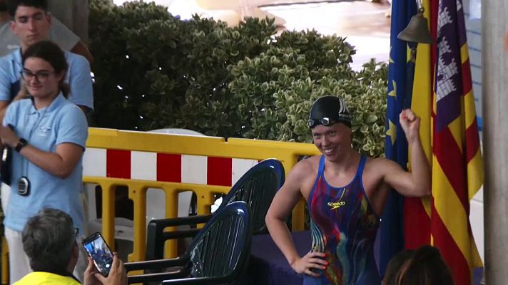Natación - Estella Tonrath logra su primer récord de España absoluto en 200m espalda