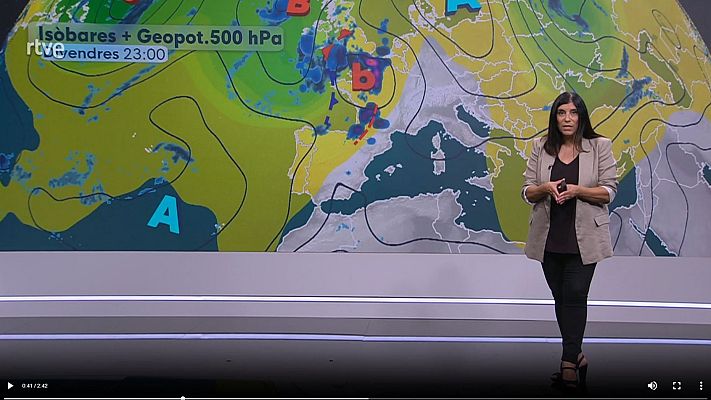 El temps - Calor, xafogor, sol, núvols baixos, pols africana i tempestes de tarda