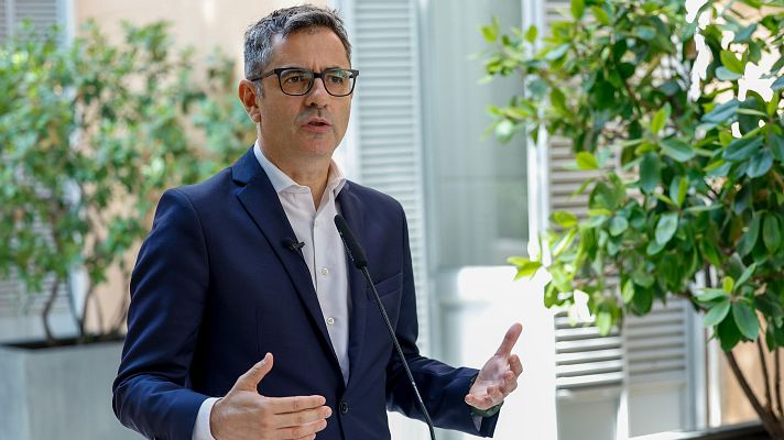 Telediario 1 - El PSOE defiende su "rápida actuación" contra Cerdán en cuanto "hubo indicios"