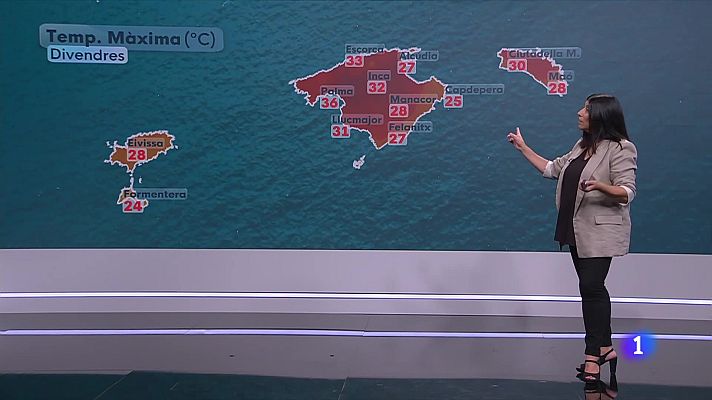 Informatiu Balear - El temps a les Illes Balears - 13/06/25