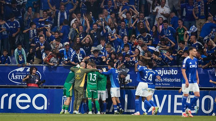 El Real Oviedo vuelve a Primera Divisin 24 aos despus con una remontada 'de corazn' ante el Mirands
