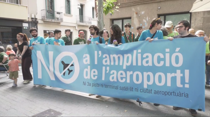 L'Informatiu - Oposició veïnal i ecologista a l'ampliació de l'aeroport del Prat