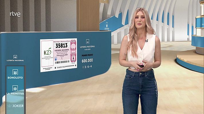 Loterías - Sorteo de la Lotería Nacional del 14/06/2025