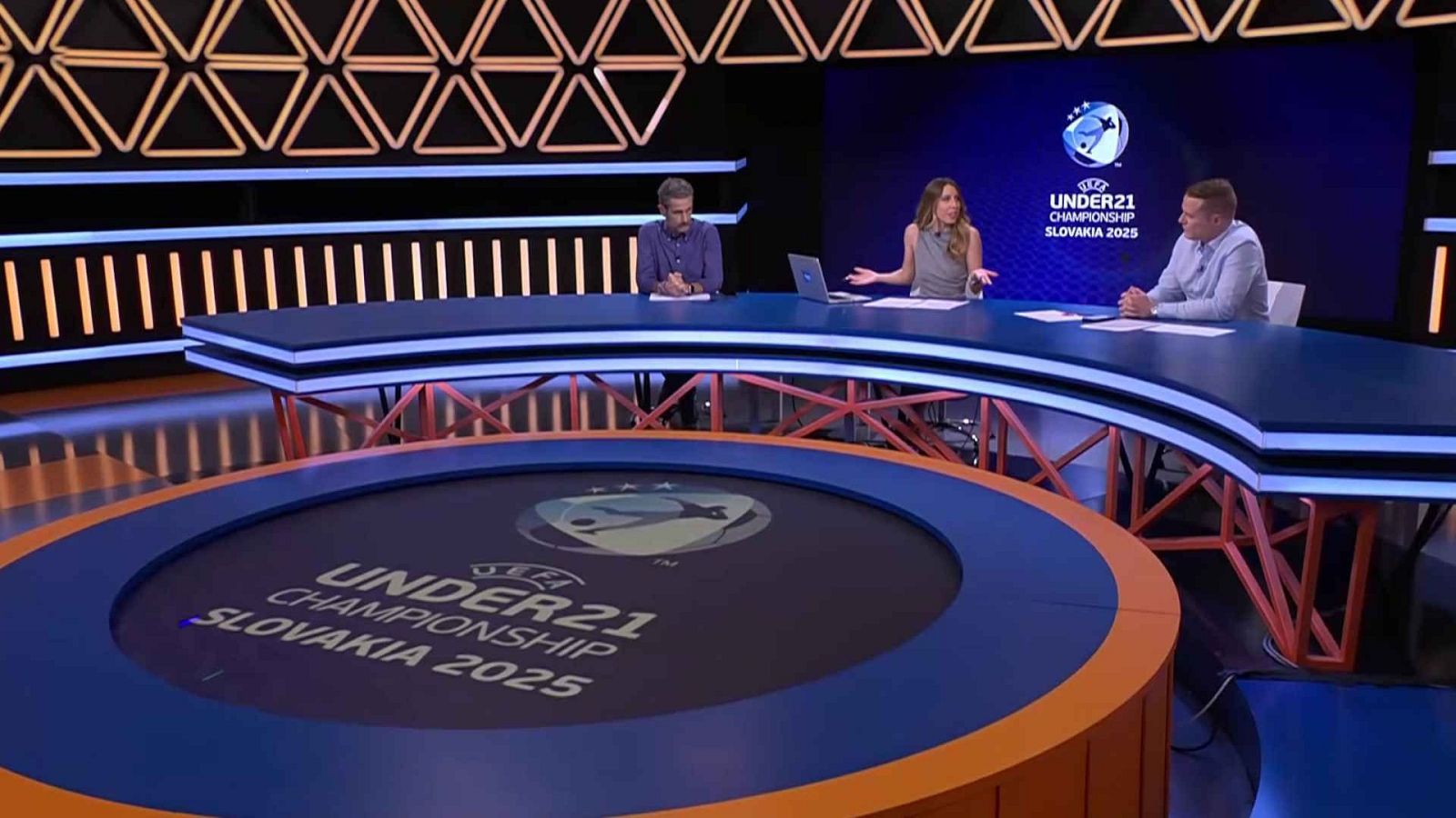 Fútbol - Campeonato de Europa Sub-21 de la  UEFA. Post: España - Rumanía - Europeo de fútbol Sub-21 2025 | Ver