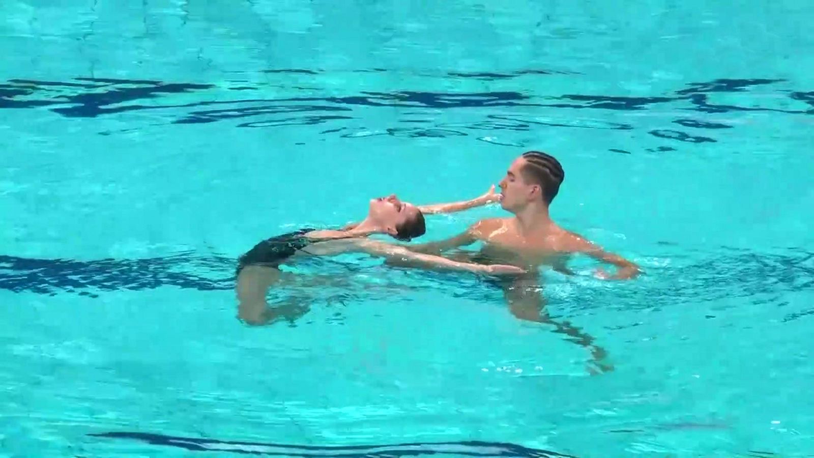Natación artística - Copa del Mundo. Súper Final Dúo Libre Mixto - Natación | Ver