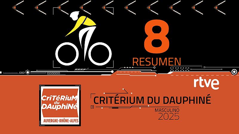 Resumen de la etapa 8 del Critérium du Dauphiné 2025 - Ciclismo | Ver