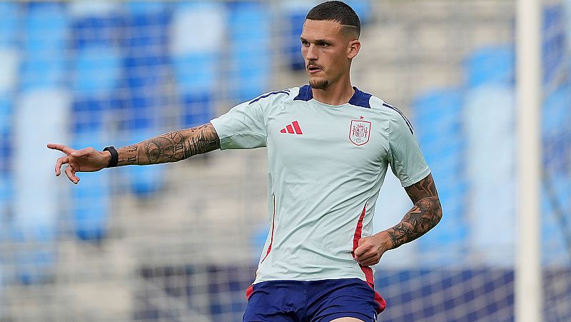 España - Italia, Europeo sub-21 2025: entrevista a Rafa Marín - Los Deportes de La1 | Ver