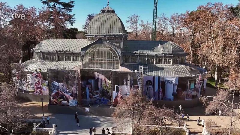 Gran Friso en el Palacio de Cristal del Retiro