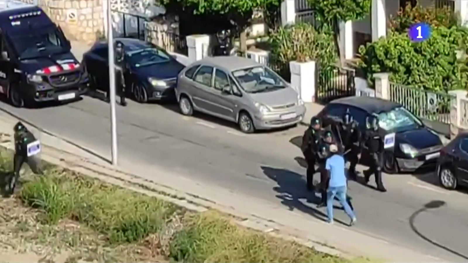 19 detinguts en un dispositiu contra el top manta a Salou