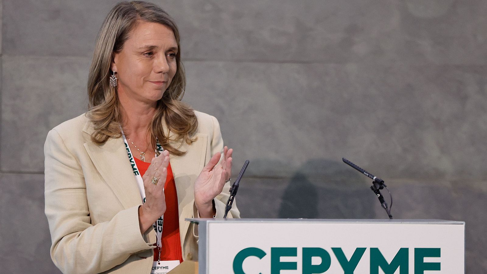 Ángela de Miguel (Cepyme), sobre el cese del miembro de Acciona que aparece en el informe de la UCO: "La responsabilidad está en quien ostenta el poder" - La economía | Ver