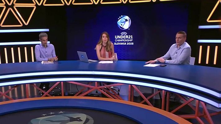 Europeo de fútbol Sub-21 2025 - Campeonato de Europa Sub-21: Postpartido: España - Italia