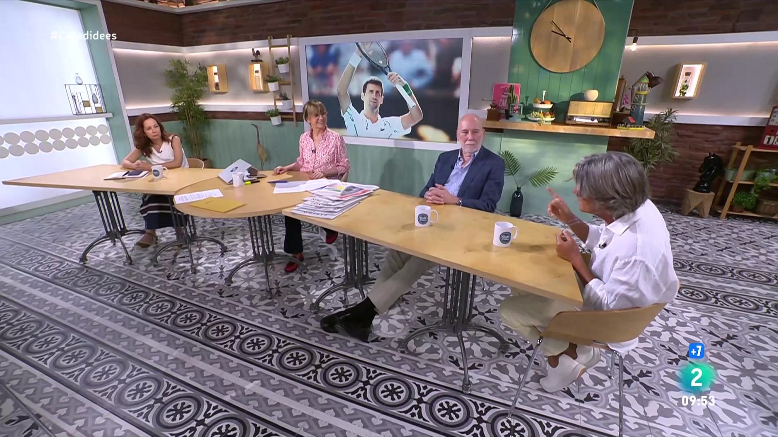 Ada Colau, 'Sílvia & Salvador' i Pepe Imaz