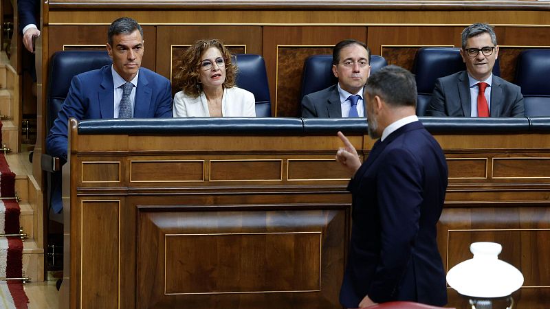 Abascal abandona el Congreso tras llamar "corrupto" a Sánchez - Informativo 24h | Ver