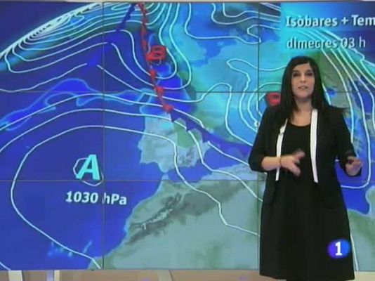 Informatiu Balear - El temps a les Illes Balears - 14/01/13