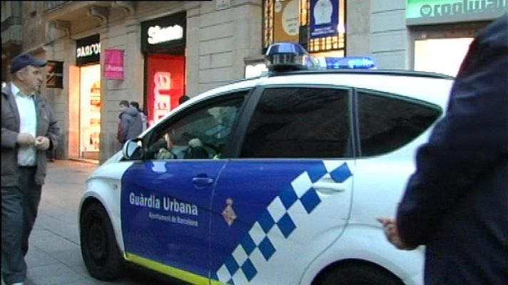 Telediario 1 - Bajan los hurtos en Barcelona