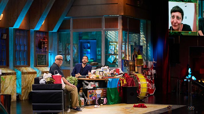 La Revuelta - Eva Hache en el baño de un tren