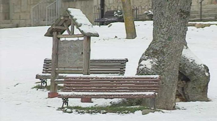 El tiempo - Nevadas en zonas del extremo norte peninsular